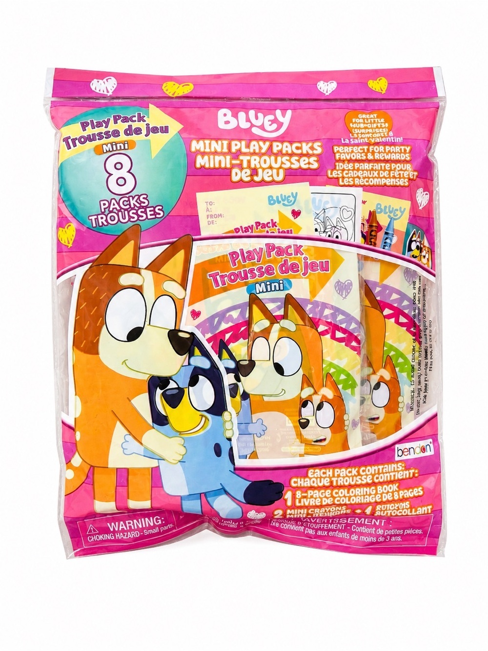 🖍️ 1 Bundle of 8 Packs for $12 or 2 Bundles for $18 - BLUEY NWT Fun Coloring Kit